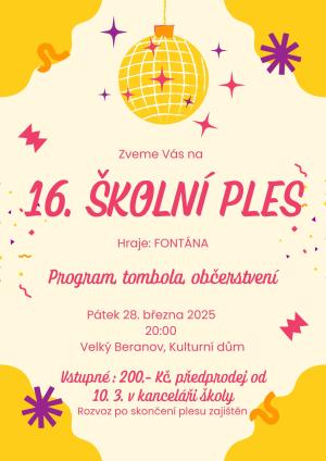 16. školní ples 